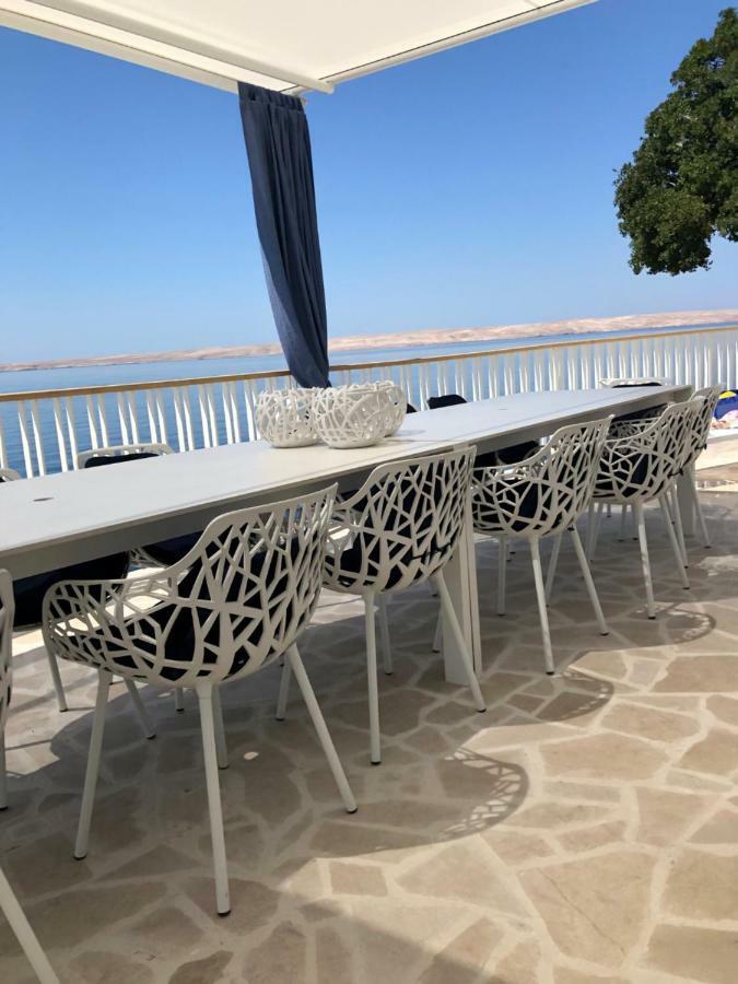 Villa Beline Direct Aan Zee, Verwarmd Zwembad En Sauna Трибани-Крушчица Екстериор снимка