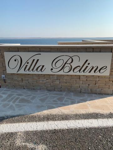 Villa Beline Direct Aan Zee, Verwarmd Zwembad En Sauna Трибани-Крушчица Екстериор снимка